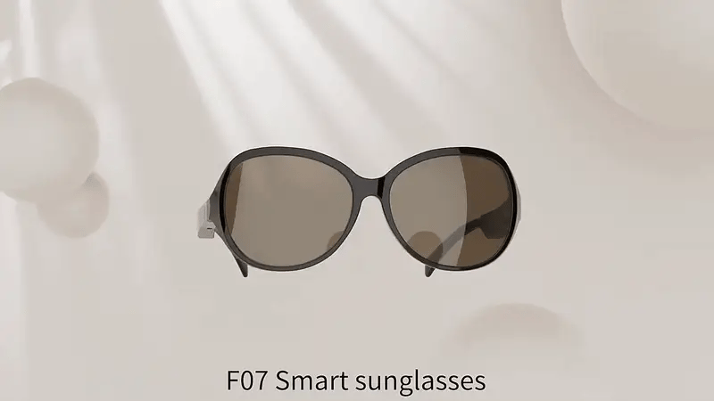 All in One Smart Glasses Built-In Mic Speakers & Polarized Lenses