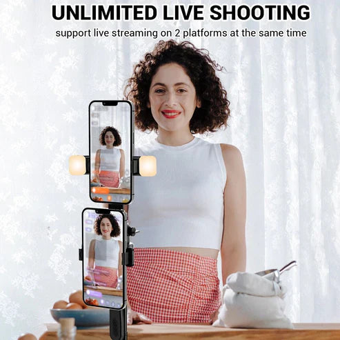 Shoot Smart from Every Angle  360° Rotating Selfie Tripod