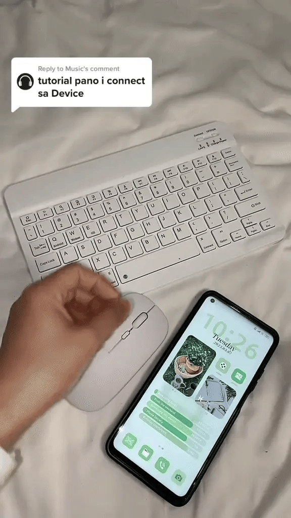Slim Smart & Wireless  Universal Keyboard for All Devices