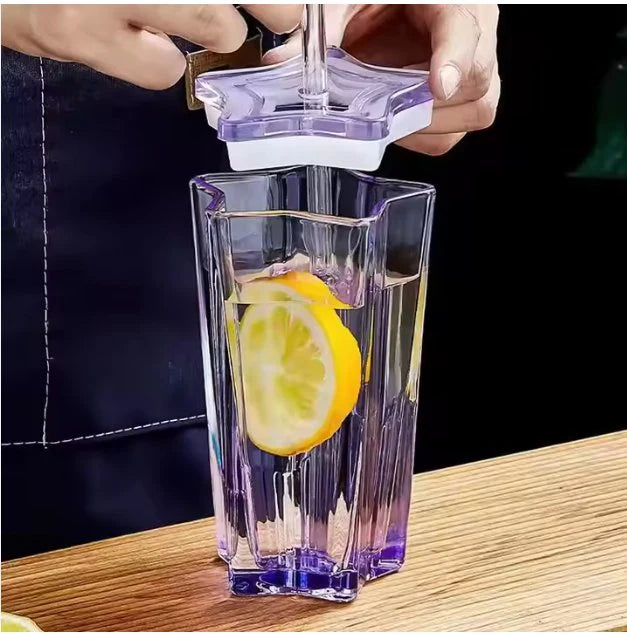 Eco Friendly Glass Mug with Lid  Reusable Elegant & Leakproof