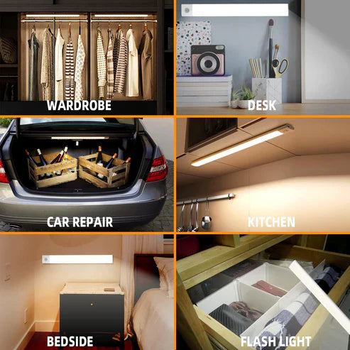 Smart Light Zero Effort  Motion Sensor LED Bar for Modern Homes