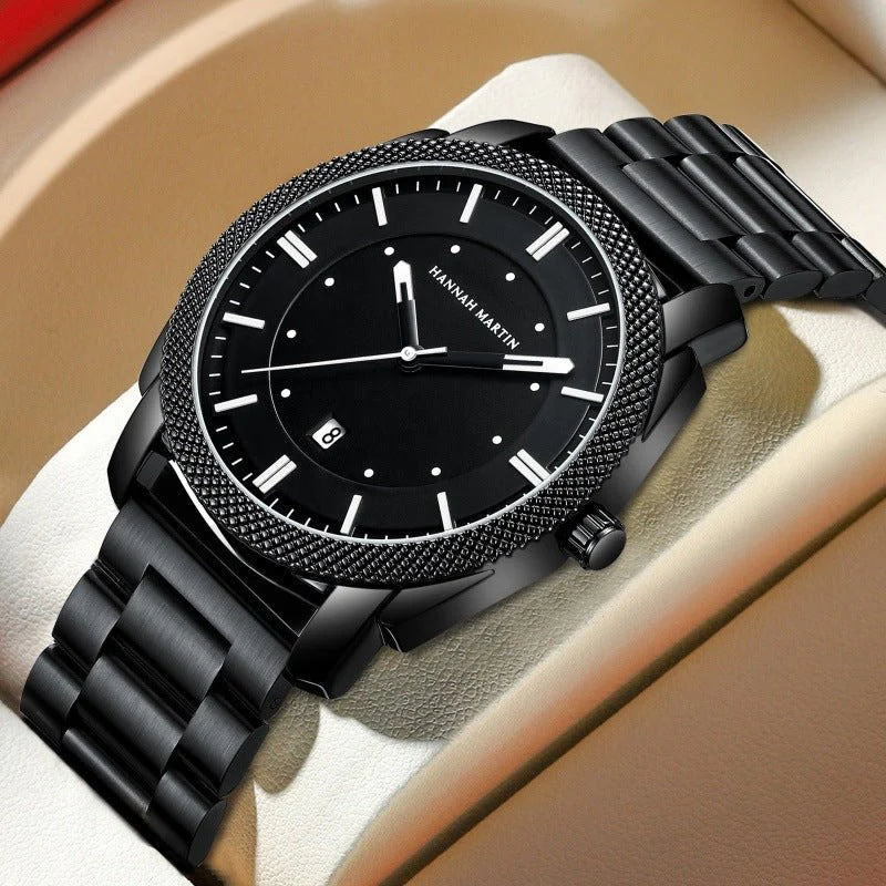 Men’s Premium Waterproof Watch Sleek Stainless Steel Design