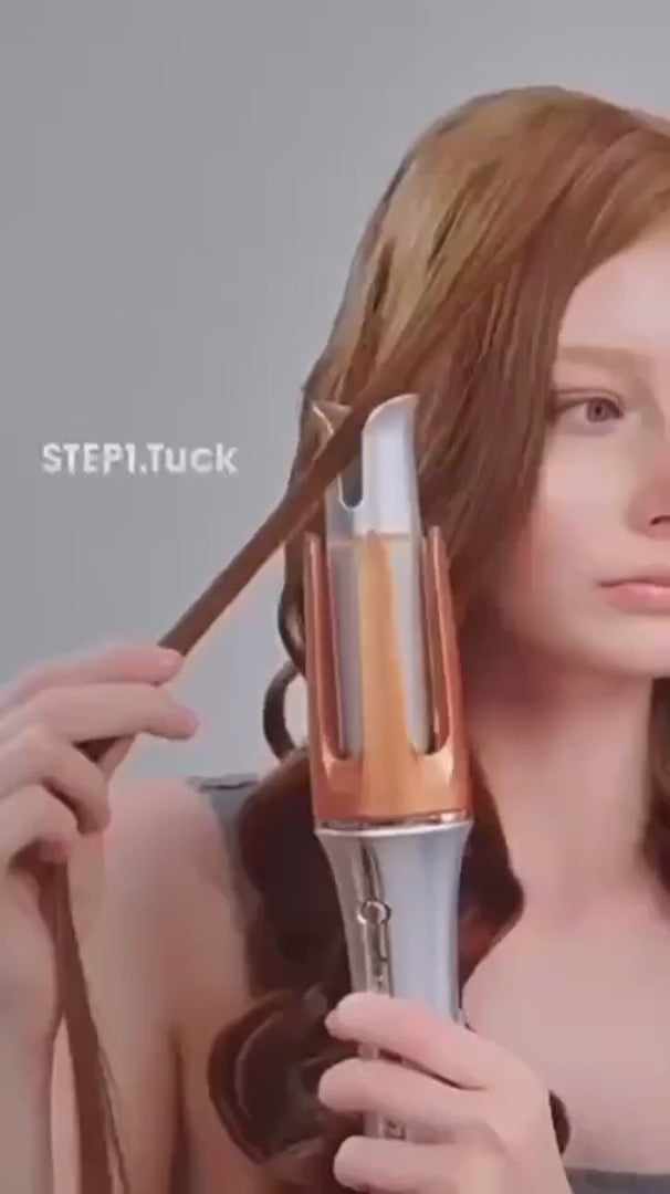 Salon Quality Curls at Home SHEGLAM It Curl Smart Curler