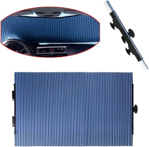 AutoCool Retractable Car Sun Shade  Fold Pull & Chill