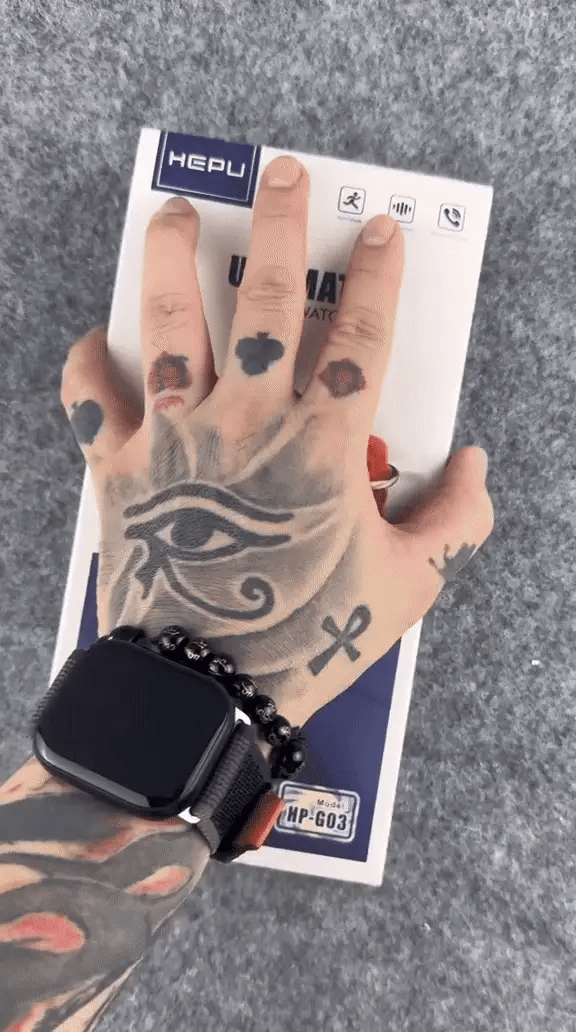 Hepu Ultimate Smart Watch  Style Meets Smart Life