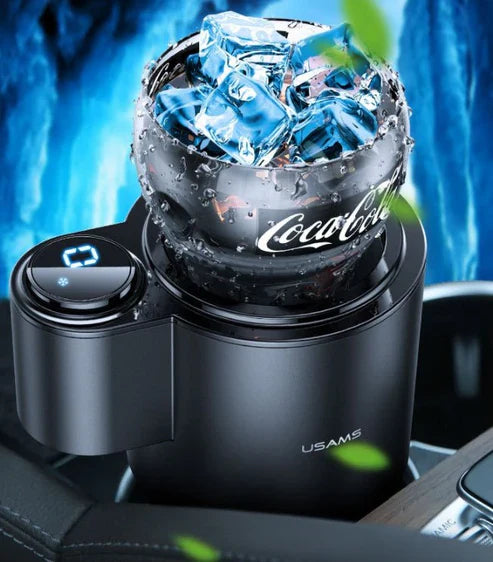 USAMS Heating & Cooling Car Cup 🚗 Smart Hydration for Every Ride