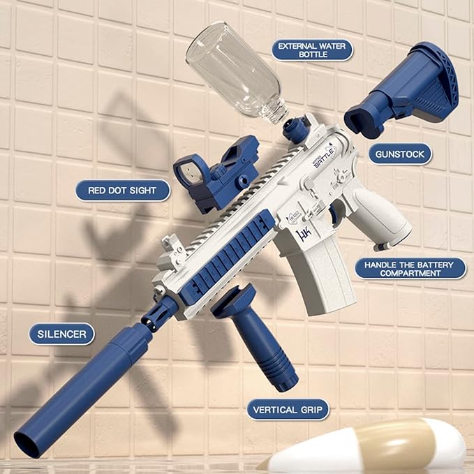 High Powered M416 Water Blaster  Ultimate Summer Fun for Kids